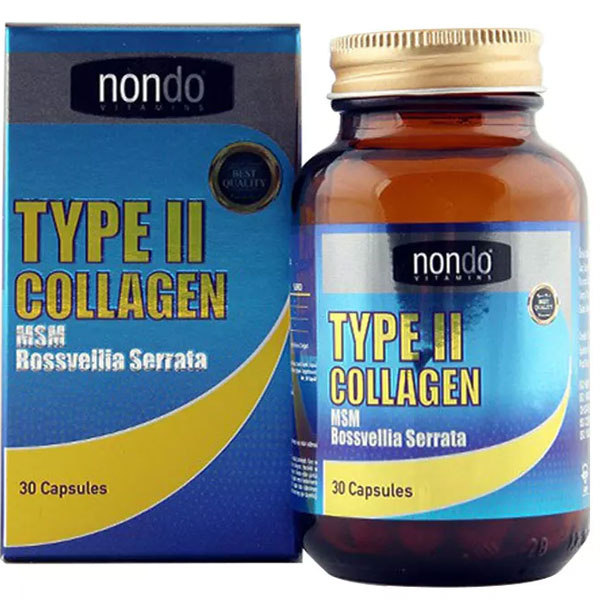 Nondo Витамин Тип 2 Коллаген Дополнительное питание 30 капсул