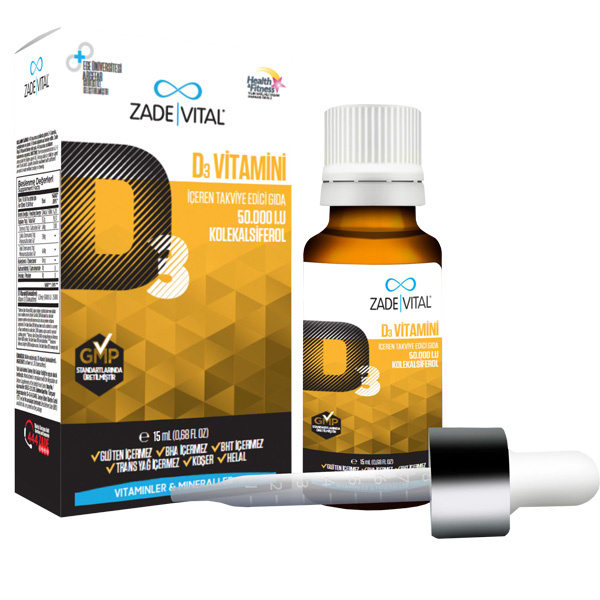 Zade Vital Vitamin D3 Drops 15 ML