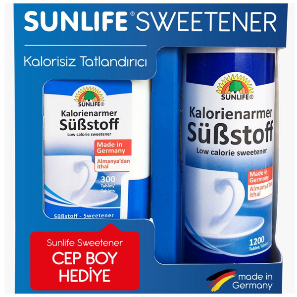 Sunlife Sweetener 1200 + подсластитель 300 таблеток