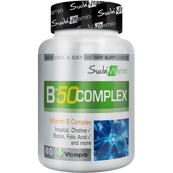 Витамин B 50 комплекс 60 травяных капсул в воде