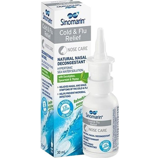 Sinomarin Cold Flu Relief Sprey 30 ML