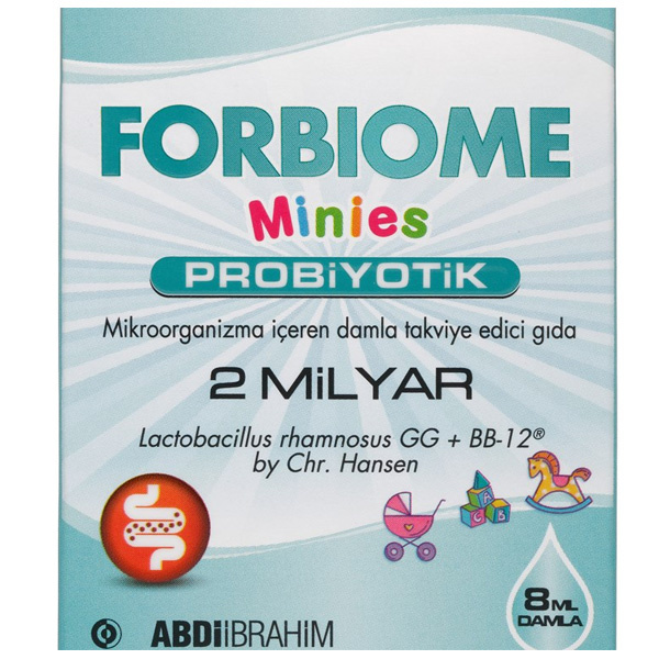 Forbiome Minies Probiotic 2 Billion 8 ml Drops