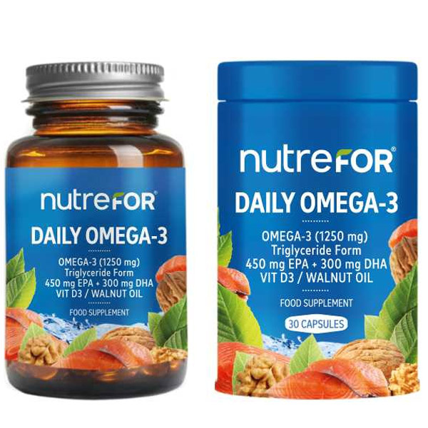 Nutrefor Daily Omega3 30 капсул