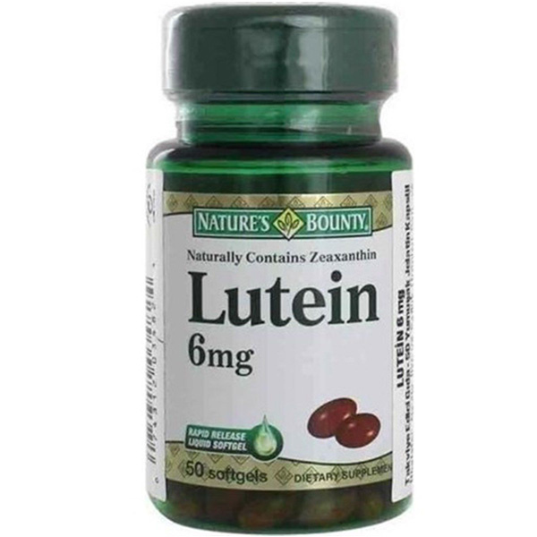 Nature's Bounty Лютеин 6 мг 50 капсюлей