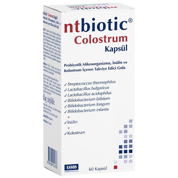 Nt Biotic Colostrum 60 капсул Дополнительное питание