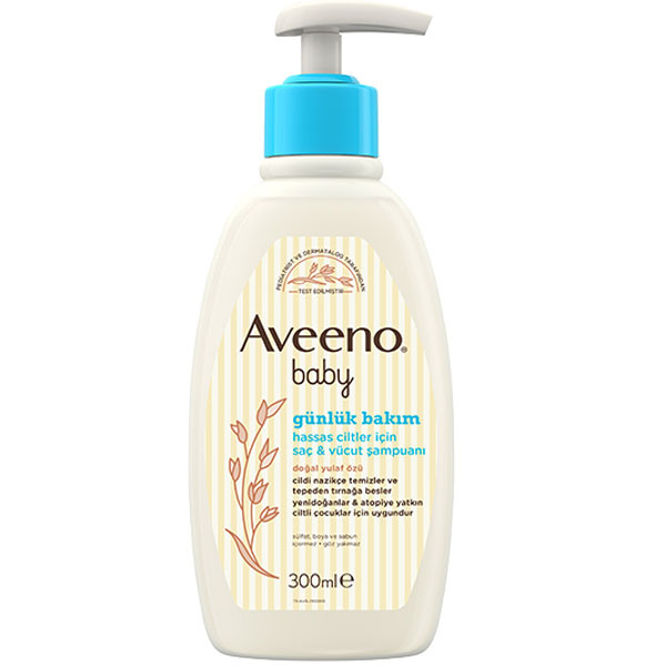 Aveeno Baby Hair Body Wash 300 ML