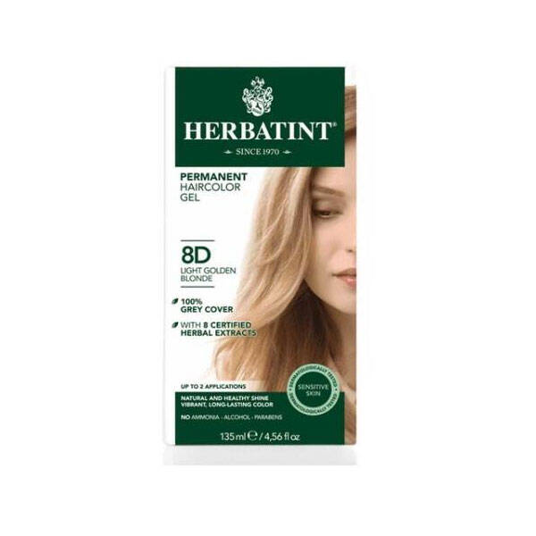 Herbatint Краска для волос 8D Светло-золотистый блондин