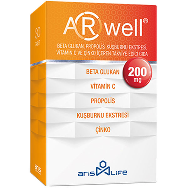 Arwell 30 таблеток добавка бета-глюкан