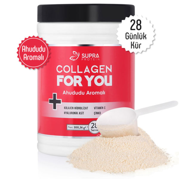 Supra Protein Collagen For You 293 г со вкусом малины
