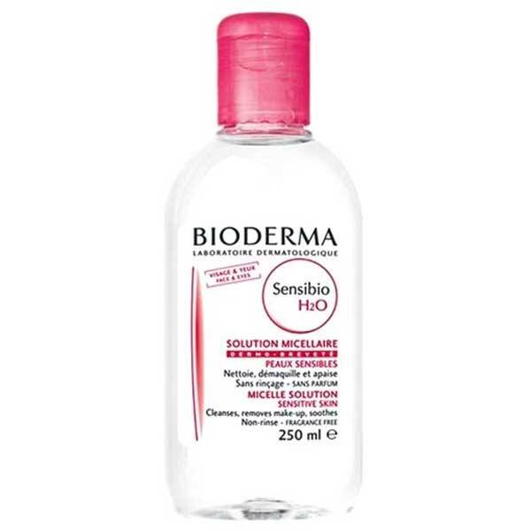 Bioderma Sensibio H2O Micelle Solution 250 ML Вода для снятия макияжа