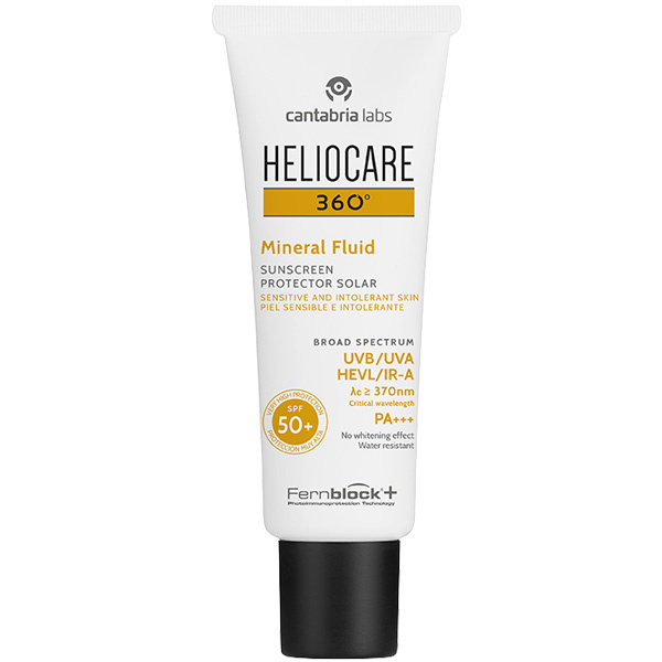 Heliocare 360 Mineral Fluid Spf 50 50 ML солнцезащитный крем