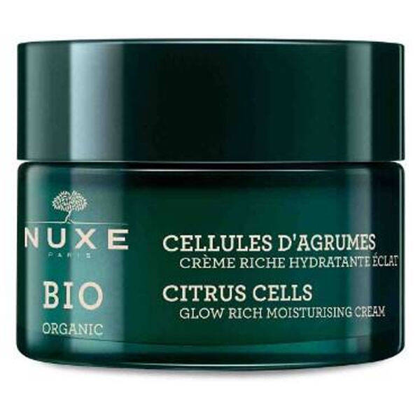 Nuxe Bio Organic Glow Rich Mousturising Cream 50 ML Увлажняющий крем для сухой кожи