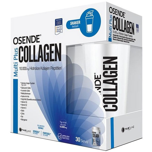 Osende Multi Plus Collagen 10000 мг 30 саше шейкер подарок