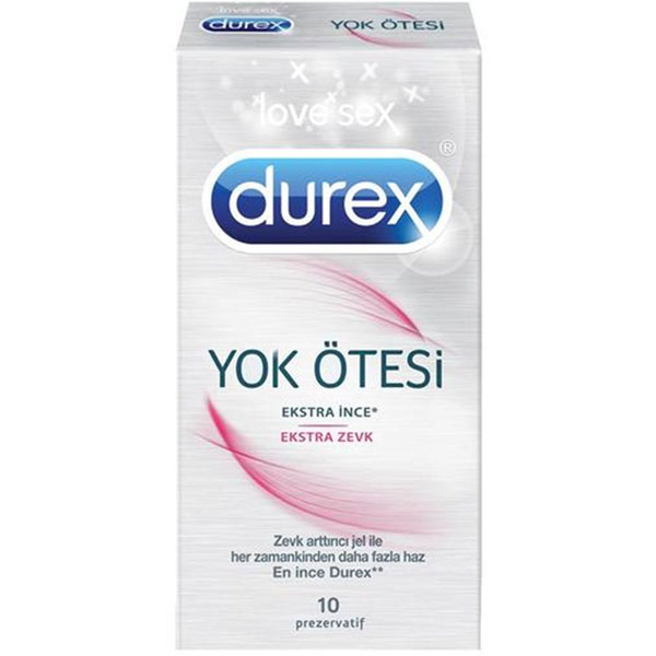 Durex Beyond Nothing Ultra Slippery 10 шт. презервативов