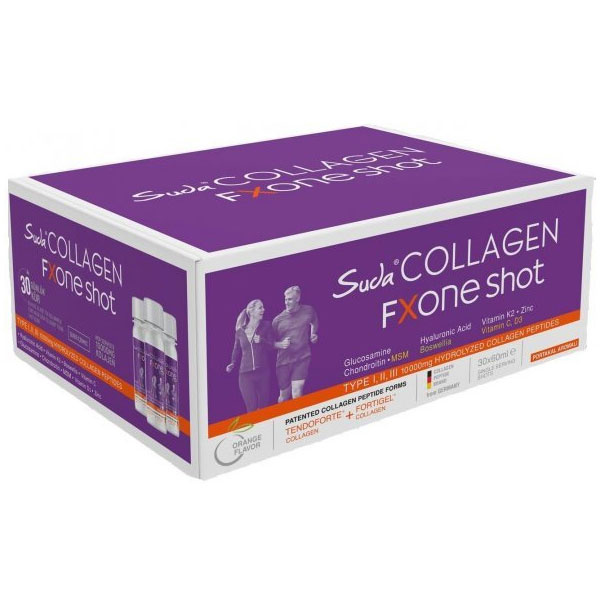 Коллаген Fxone Shot со вкусом апельсина 30 x 60 мл