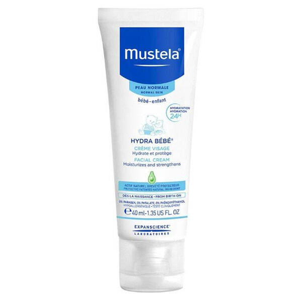 Mustela Hydra Bebe Facial Cream 40 ML Увлажняющий лосьон для лица для младенцев