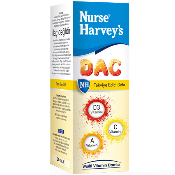 Nurse Harveys DAC Multi Vitamin Drops 30 ML