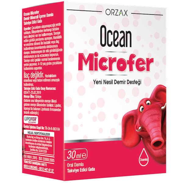Orzax Ocean Microfer Drops 30 ML Добавка железа
