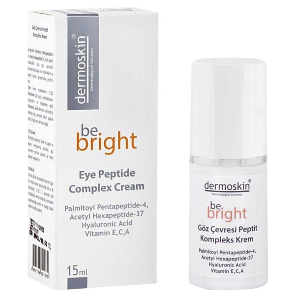 Dermoskin Be Bright Eye Contour Peptide Complex Cream 15 мл