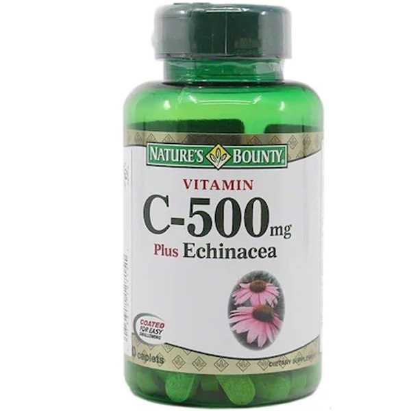 Nature's Bounty Витамин C 500 мг плюс эхинацея 100 таблеток