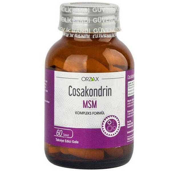 Orzax Cosakondrin MSM Complex 60 таблеток Пищевая добавка
