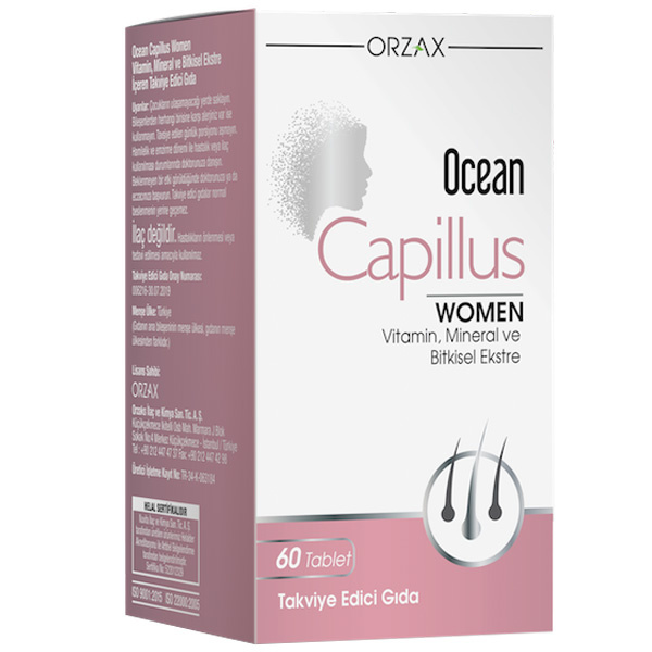 Orzax Ocean Capillus Women 60 таблеток