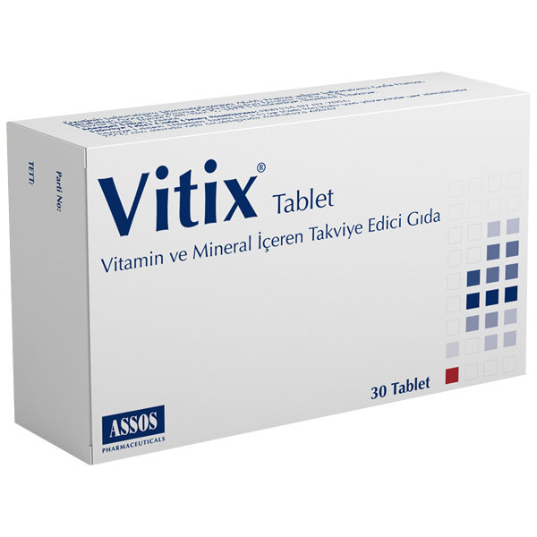 Витикс 30 таблеток Пищевая добавка