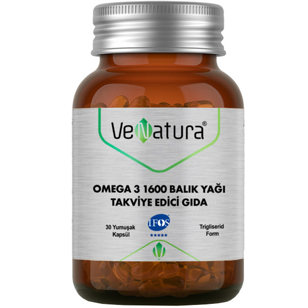 Venatura Омега 3 Рыбий жир 1600 мг 30 капсул