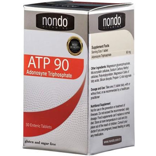 Nondo Vitamin Atp 90 30 таблеток