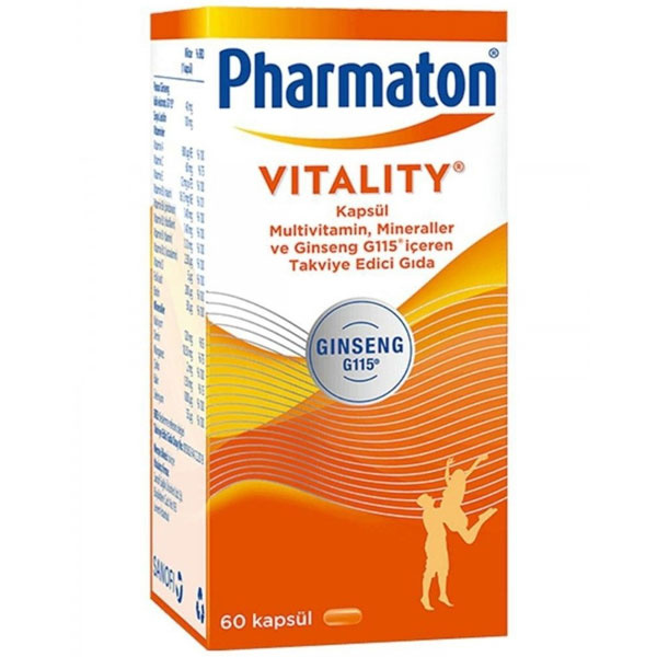 Pharmaton Vitality 60 капсул мультивитамин