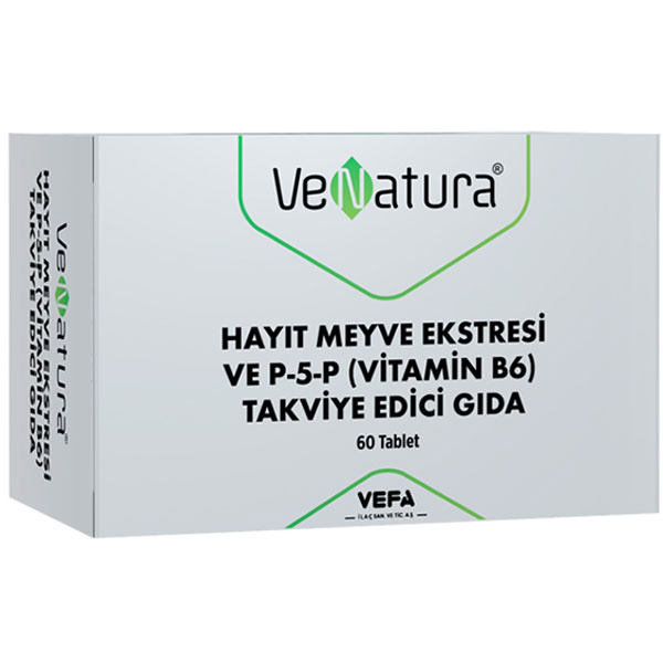 Venatura Экстракт плодов шиповника и витамин В6 60 капсул пищевая добавка