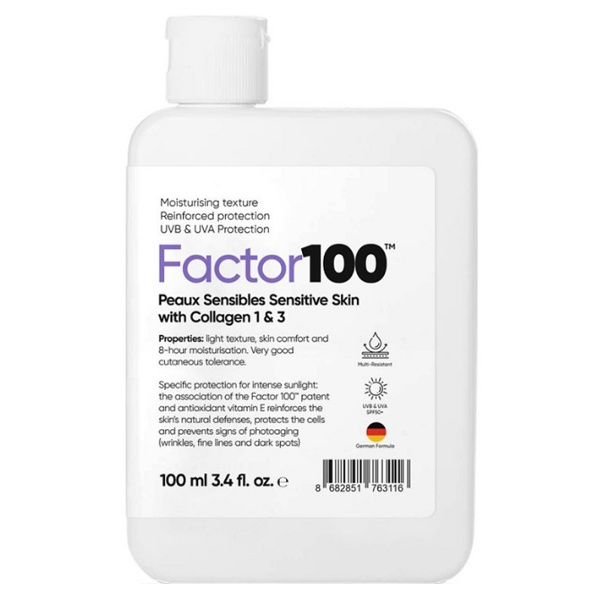 Фактор 100 Солнцезащитный крем SPF50 100 МЛ