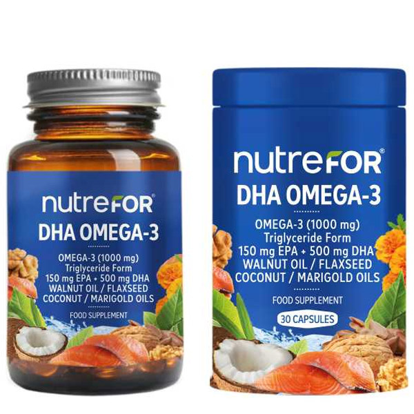 Nutrefor DHA Omega 3 30 капсул