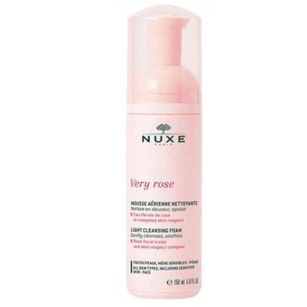 Nuxe Very Rose Mousse Aerienne Nettoyante Очищающая пенка 150 МЛ
