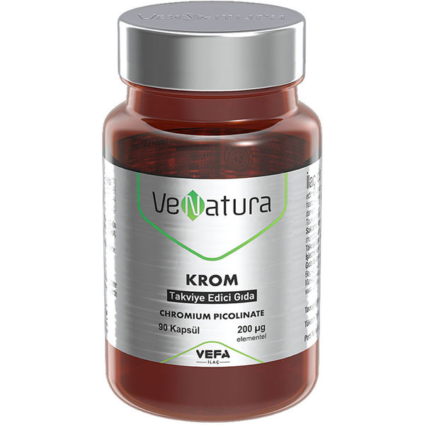 Venatura Chromium 90 капсул Пищевая добавка, содержащая пиколинат хрома