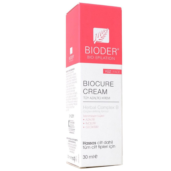 Bioder Biocure Hair Reducure Face Reducing Cream 30 ML