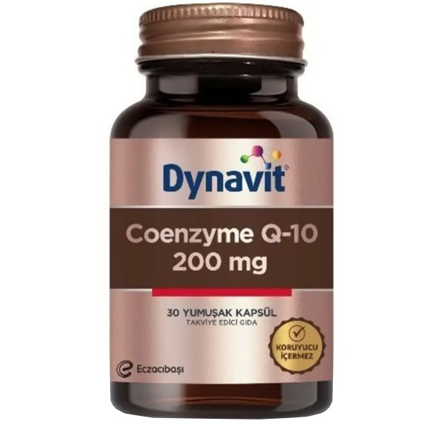 Dynavit Коэнзим Q10 200 мг 30 капсул Пищевая добавка