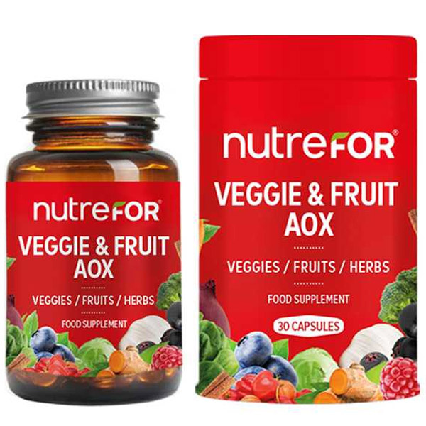 Nutrefor Veggie Fruit Aox 30 капсул