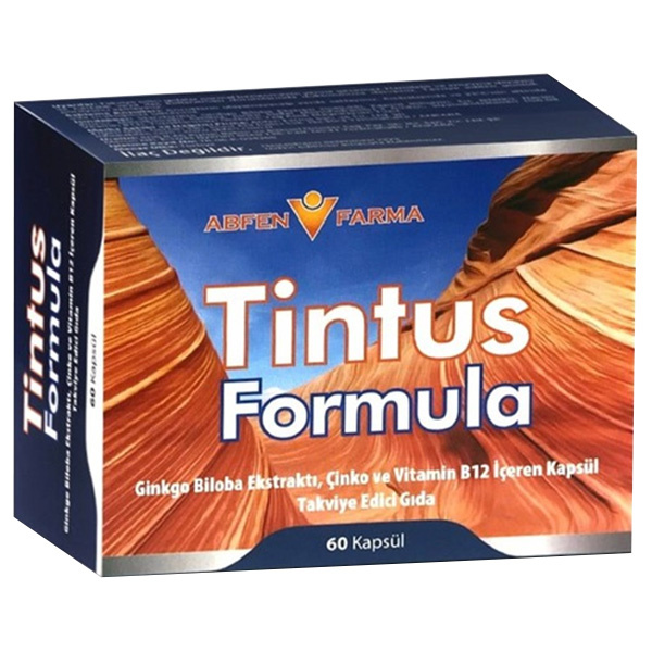 Тинтус Формула Дополнительное питание 60 капсул