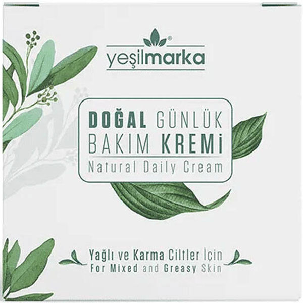 Yesilmarka Натуральный крем для ежедневного ухода за комбинированной и жирной кожей 50 гр