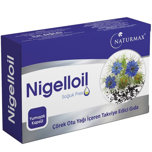 Naturmax Nigelloil Black Cumin Seed Oil 60 капсул