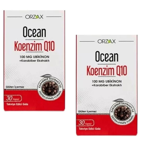 Orzax Ocean Coenzyme Q10 100 мг 30 + 30 капсул