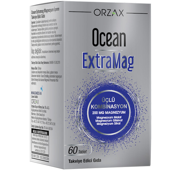 Orzax Ocean Extramag 60 таблеток добавка магния