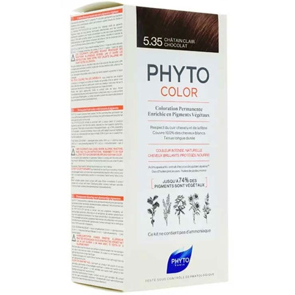 Phyto Phytocolor Травяная краска для волос 5.35 Светлый каштан дор акалу