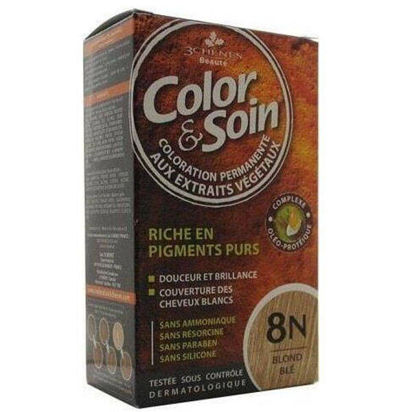 Краска для волос Colour Soin 8N Weat Light Auburn