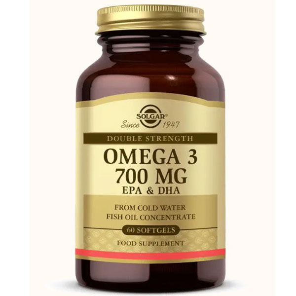 Solgar Omega 3 700 mg 60 Softgel Fish Oil Supplement