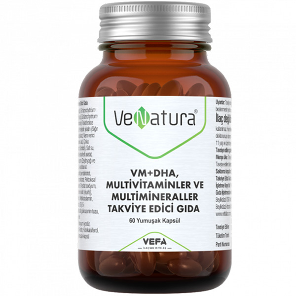 Venatura VM DHA Мультивитамины и мультиминералы Дополнительное питание 60 капсул