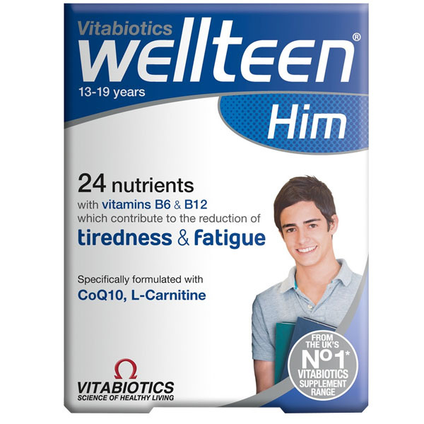 Vitabiotics Wellteen Him 30 таблеток Пищевая добавка