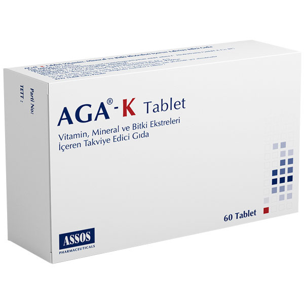 AGA-K Дополнительное питание 60 таблеток