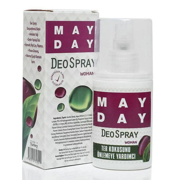 May Day Deo Women Spray 50 мл Спрей для женщин против запаха пота